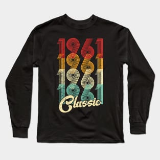 Classic 1961 Vintage 59th Birthday Gift Men Women T-Shirt Long Sleeve T-Shirt